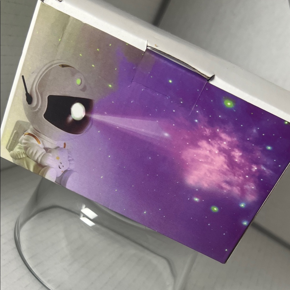 Purple Space-Themed Box